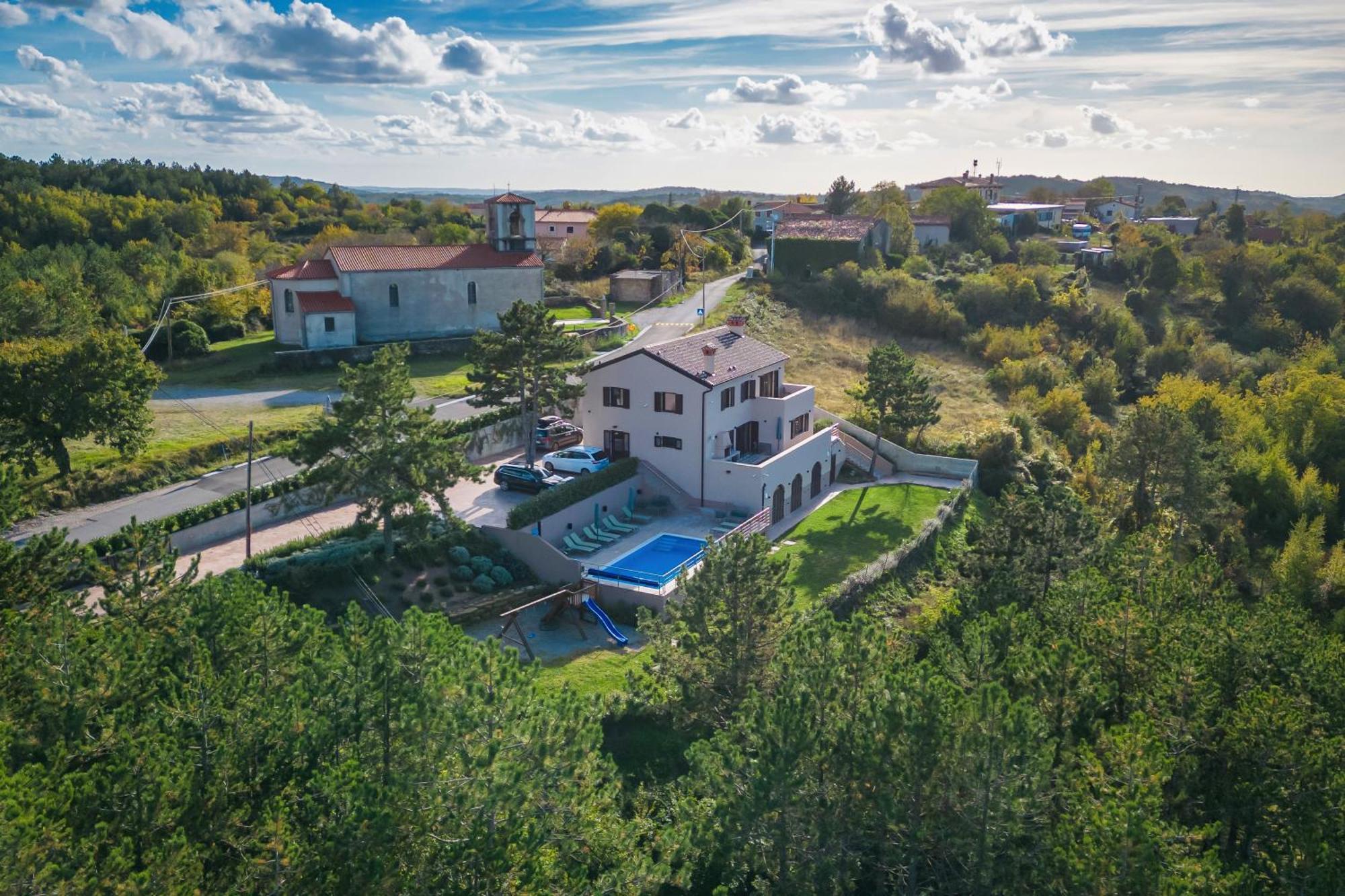 Luxury Villa Gradin Gračišče المظهر الخارجي الصورة