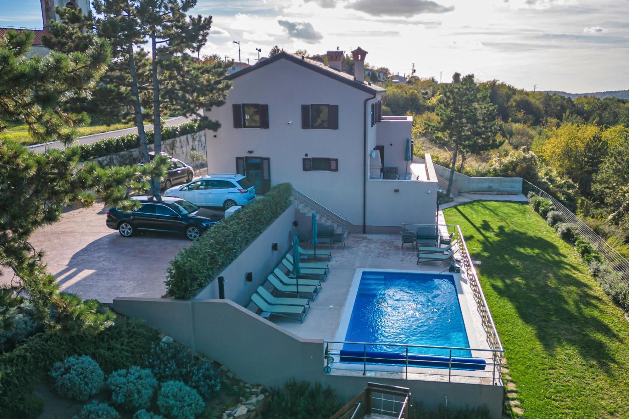 Luxury Villa Gradin Gračišče المظهر الخارجي الصورة